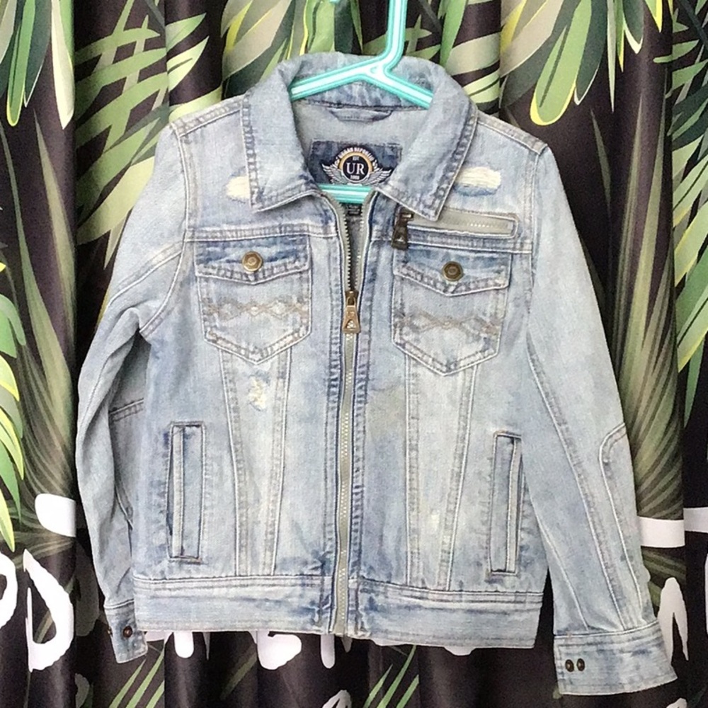 Urban Republic Blue Jean Jacket Classic Style